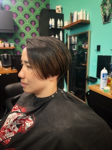 Asian Women's Short Haircut